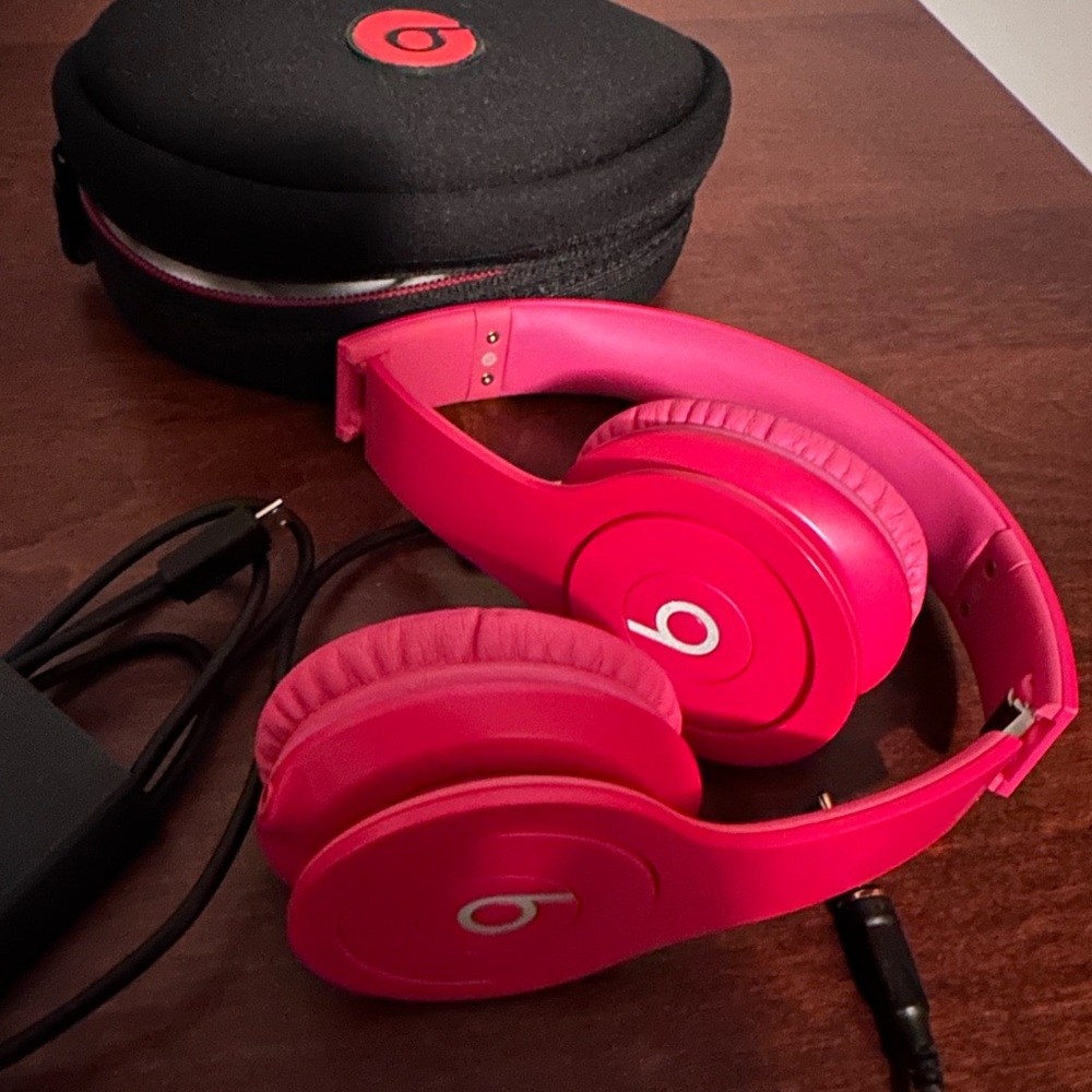 Beats Pink Over-Ear Headphones